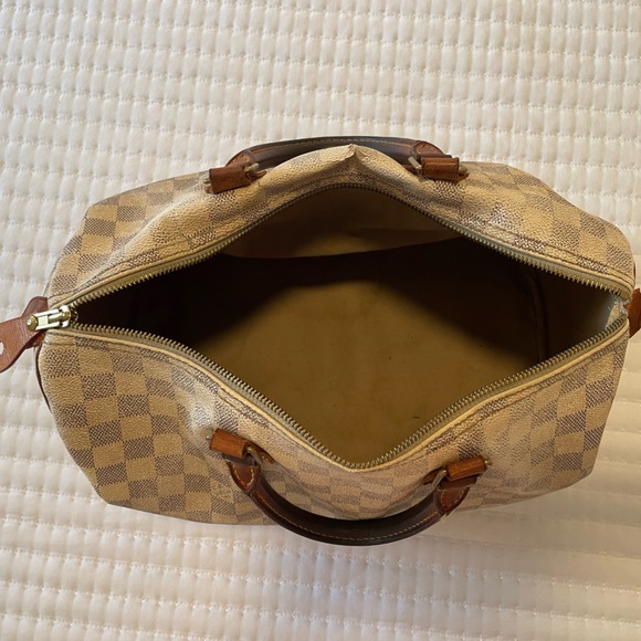 Louis Vuitton Speedy 35 Damier Azur Bag - Picture 6 of 12